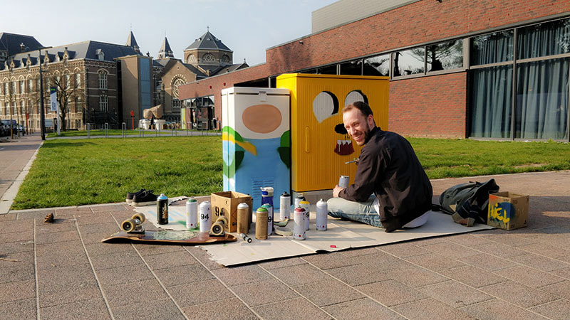 Gemeente Lanaken zoekt lokaal artistiek talent om nutskasten op te fleuren
